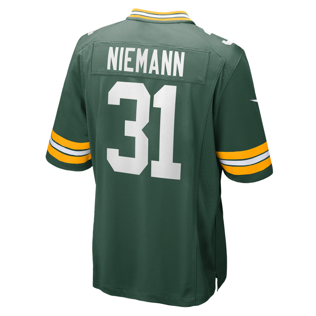 Nick Niemann Green Bay Packers Nike Team Game Jersey - Green