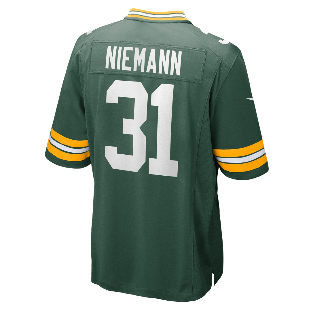 Nick Niemann Green Bay Packers Nike Team Game Jersey - Green