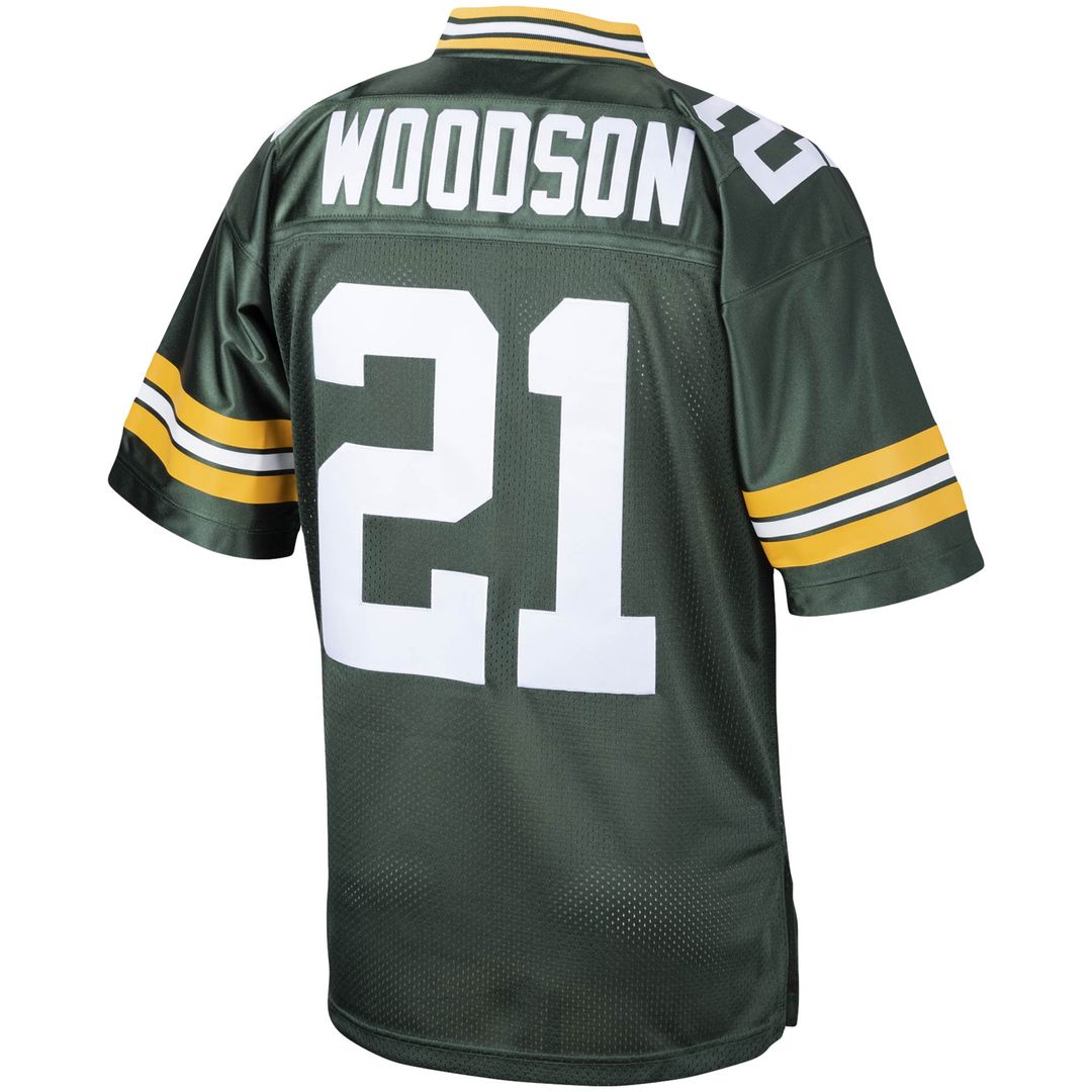 Charles Woodson Green Bay Packers 2010 Mitchell & Ness Authentic Throwback Retired Player Official Jersey - Green