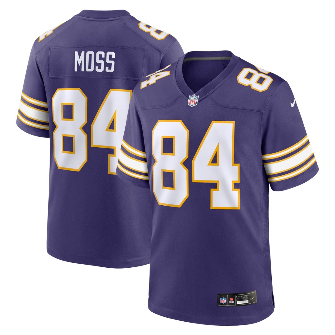 Randy Moss Minnesota Vikings Nike Alternate Retired Player Game Jersey - White