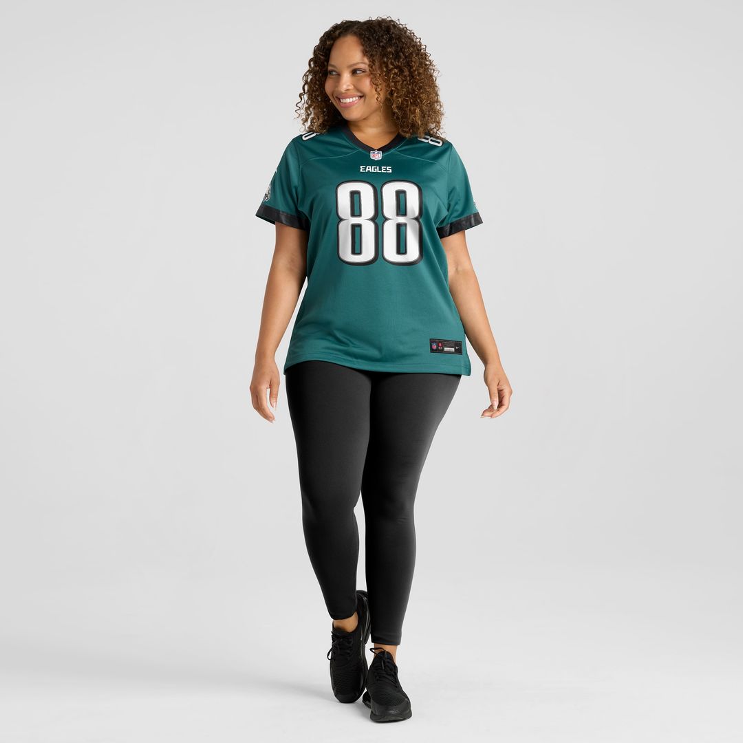Dallas Goedert Philadelphia Eagles Nike Women's Alternate Game Official Jersey - Black
