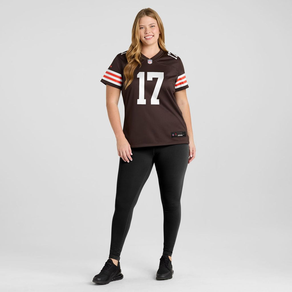 Jerome Baker Cleveland Browns Nike Women's Team Game Jersey - Brown