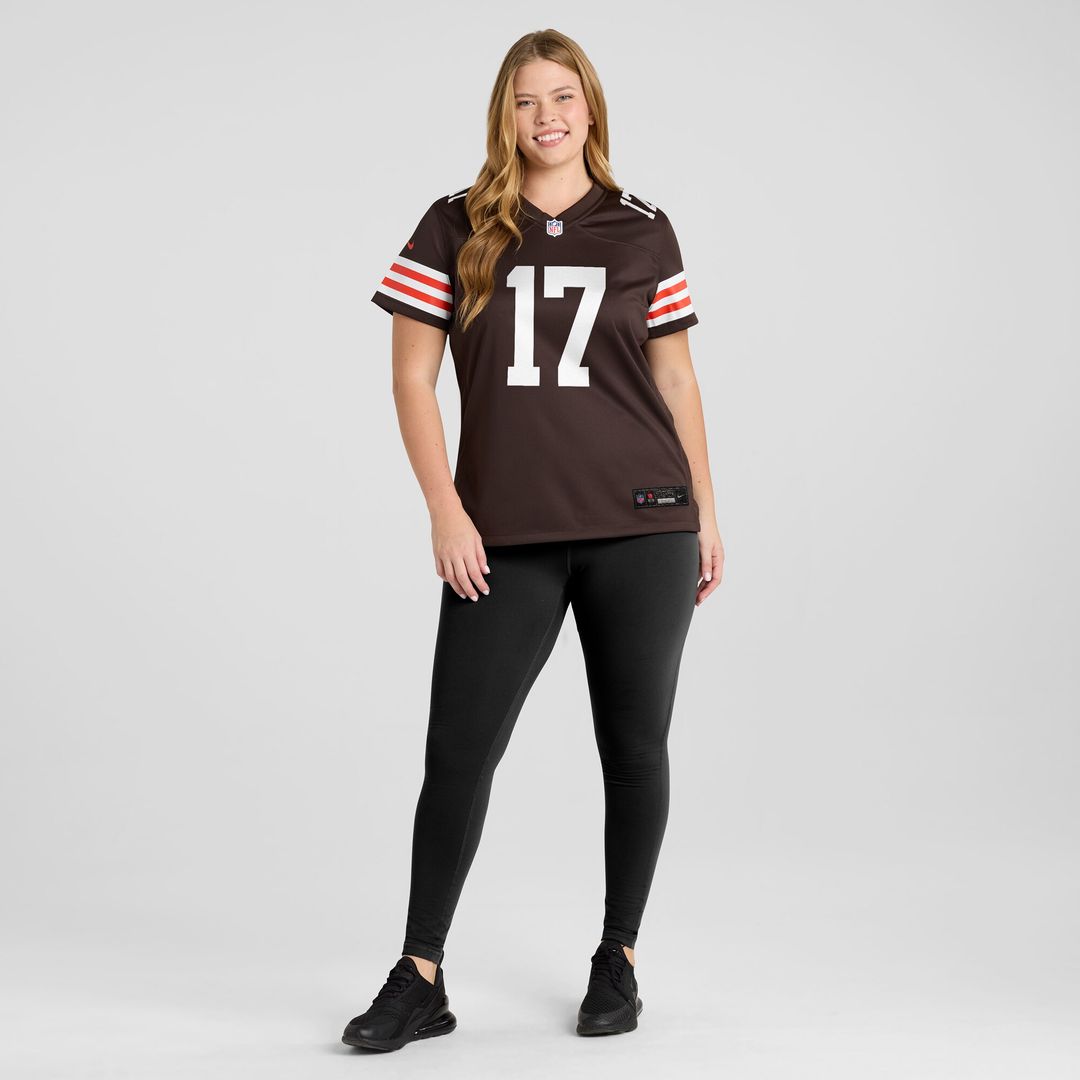 Jerome Baker Cleveland Browns Nike Women's Team Game Jersey - Brown