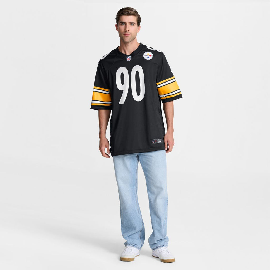 T.J. Watt Pittsburgh Steelers Nike Game Official Jersey - Black