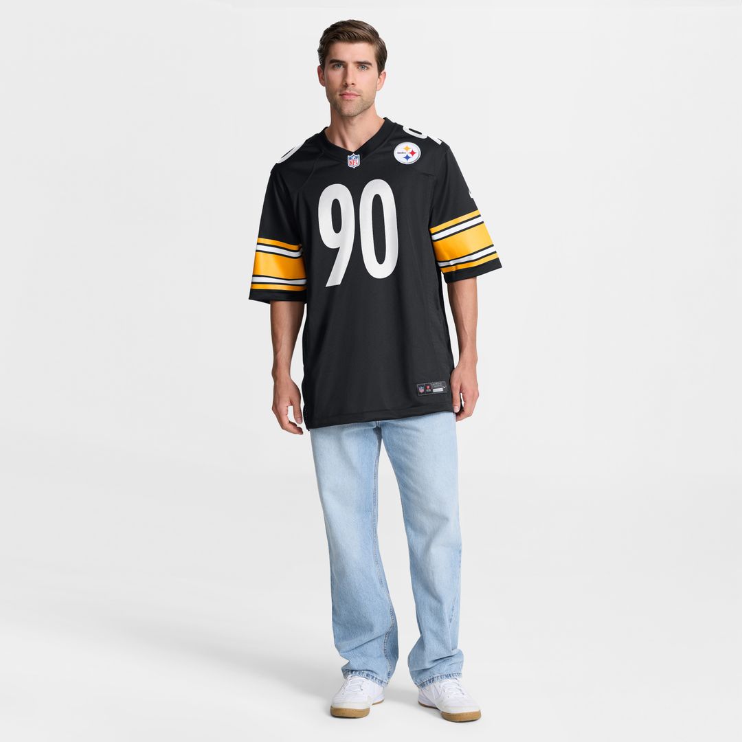T.J. Watt Pittsburgh Steelers Nike Game Official Jersey - Black
