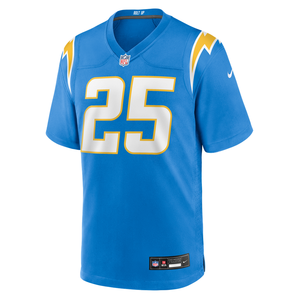 Junior Colson Los Angeles Chargers Nike Team Game Official Jersey -  Powder Blue