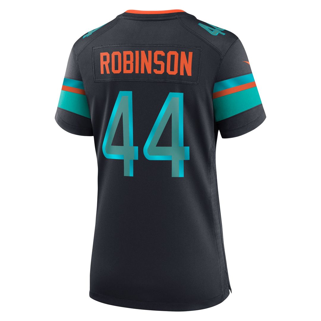 Chop Robinson Miami Dolphins Nike Women's 2025 Rivalries Collection Game Official Jersey - Pitch Blue