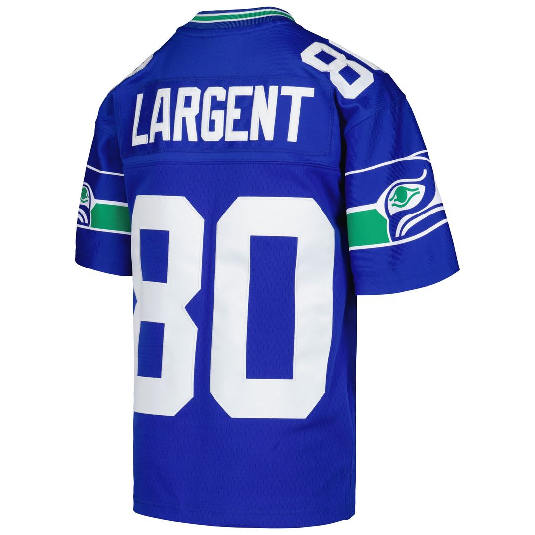 Steve Largent Seattle Seahawks Mitchell & Ness Youth 1985 Retired Player Legacy Official Jersey - Royal