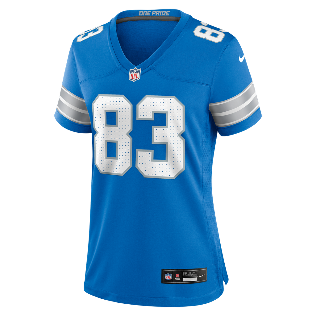 Tyler Conklin Detroit Lions Nike Women's Team Game Official Jersey -  Blue