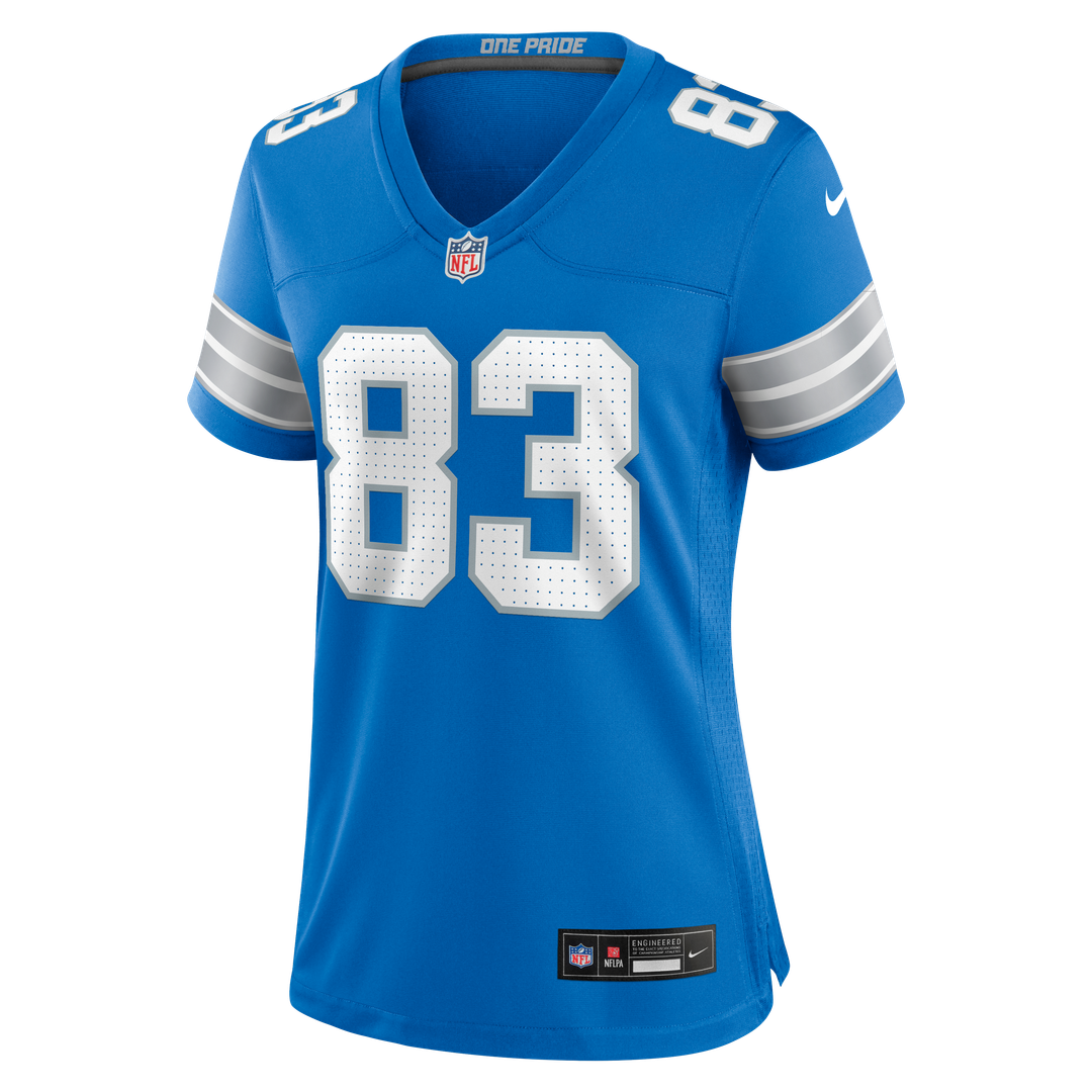 Tyler Conklin Detroit Lions Nike Women's Team Game Official Jersey -  Blue