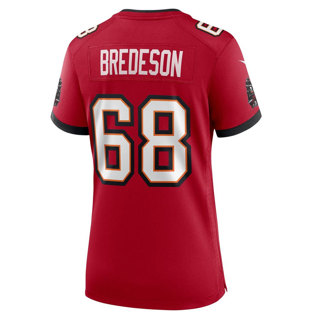 Ben Bredeson Tampa Bay Buccaneers Nike Women's  Game Official Jersey -  Red