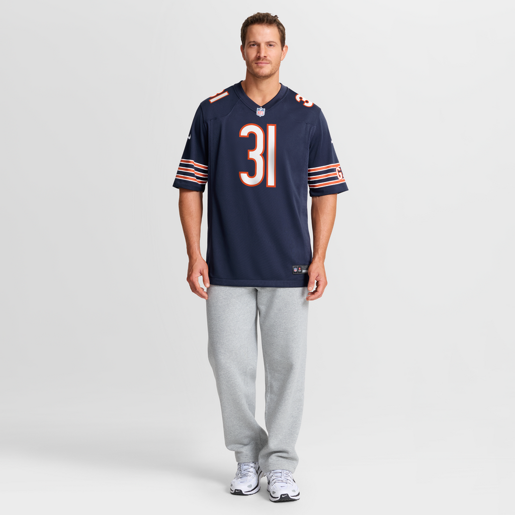 Dillon Thieneman Chicago Bears Nike 2026 NFL Draft First Round Pick No. 25 Team Game Official Jersey - Navy