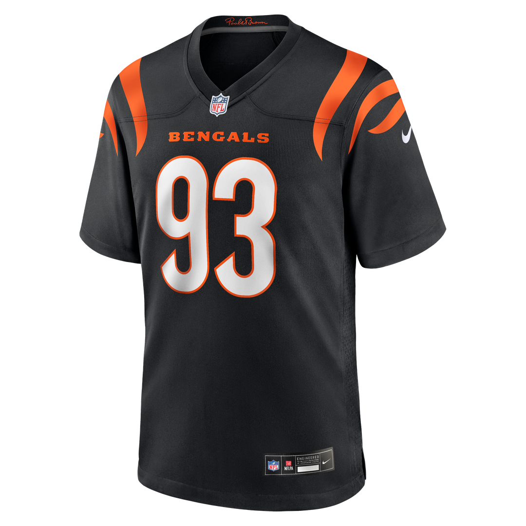 McKinnley Jackson Cincinnati Bengals Nike Game Jersey - Black