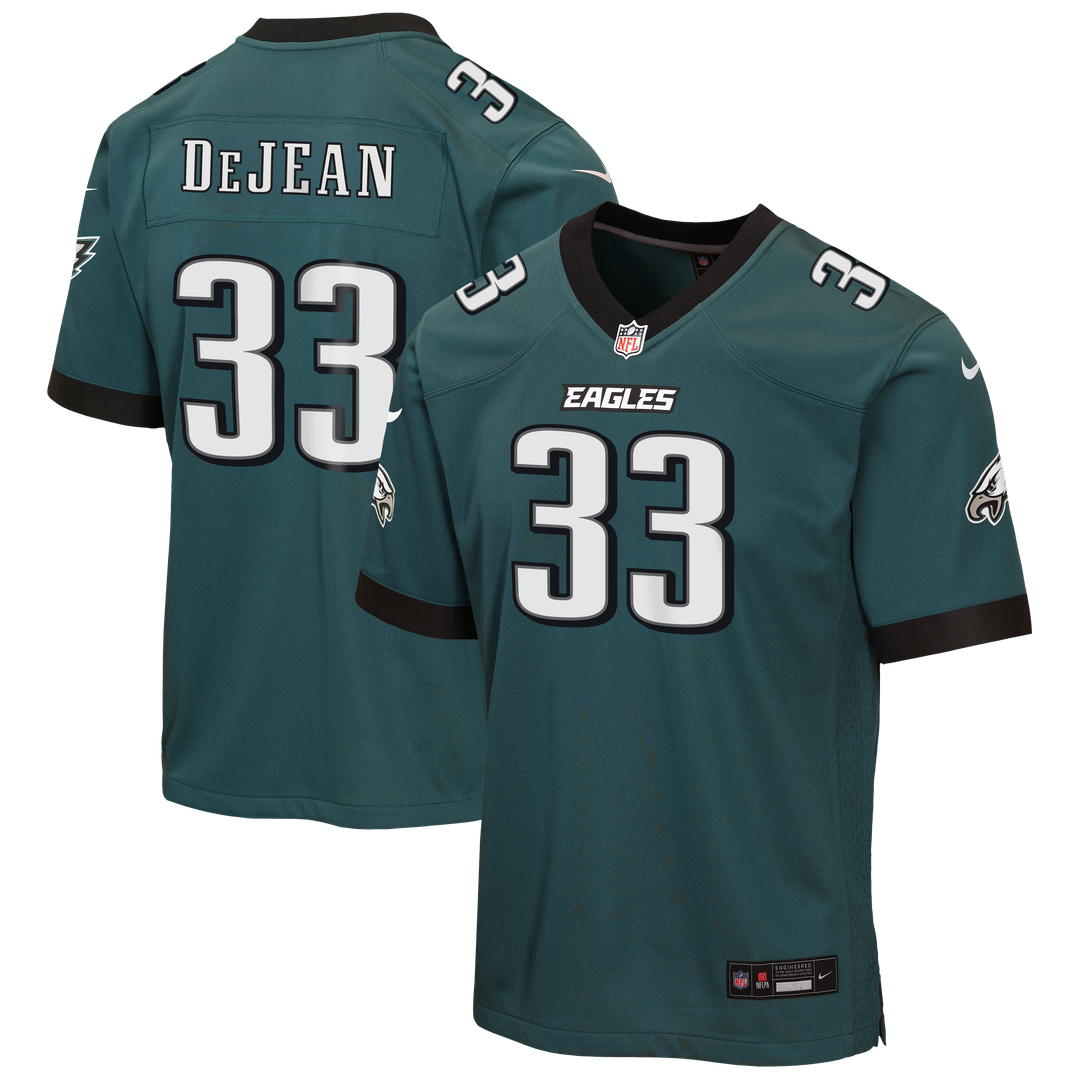 Cooper DeJean Philadelphia Eagles Nike Youth Alternate Game Official Jersey - Black