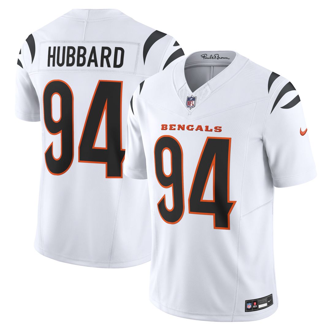 Sam Hubbard Cincinnati Bengals Nike Vapor F.U.S.E. Limited Official Jersey - White