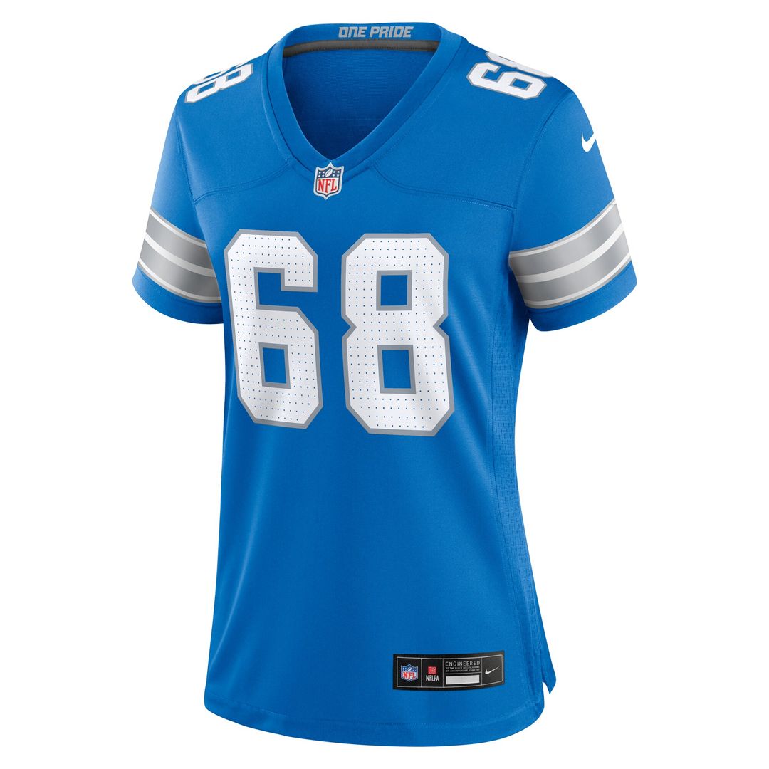 Taylor Decker Detroit Lions Nike Women's Team Game Jersey - Blue