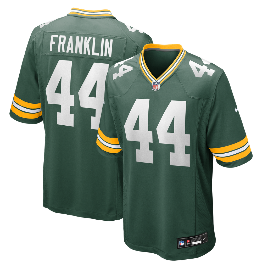 Zaire Franklin Green Bay Packers Nike Game Official Jersey - Green