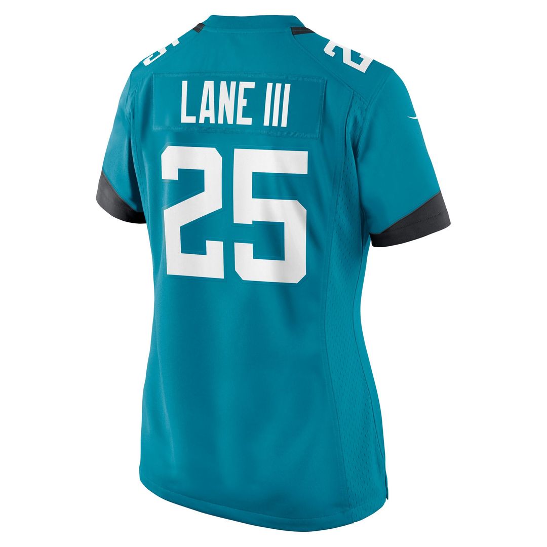 Rayuan Lane III Jacksonville Jaguars Nike Women's Team Game Official Jersey -  Teal