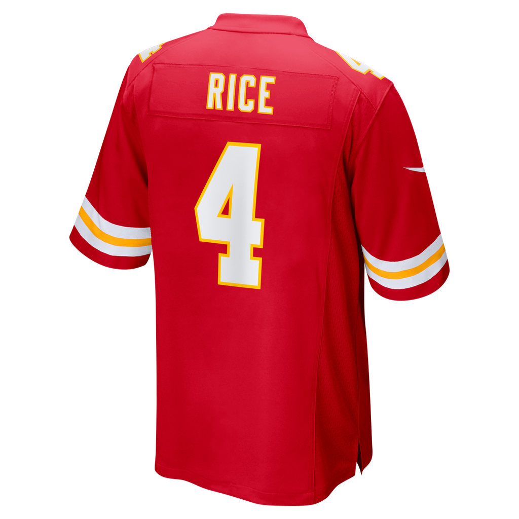 Rashee Rice Kansas City Chiefs Nike  Game Official Jersey -  Red