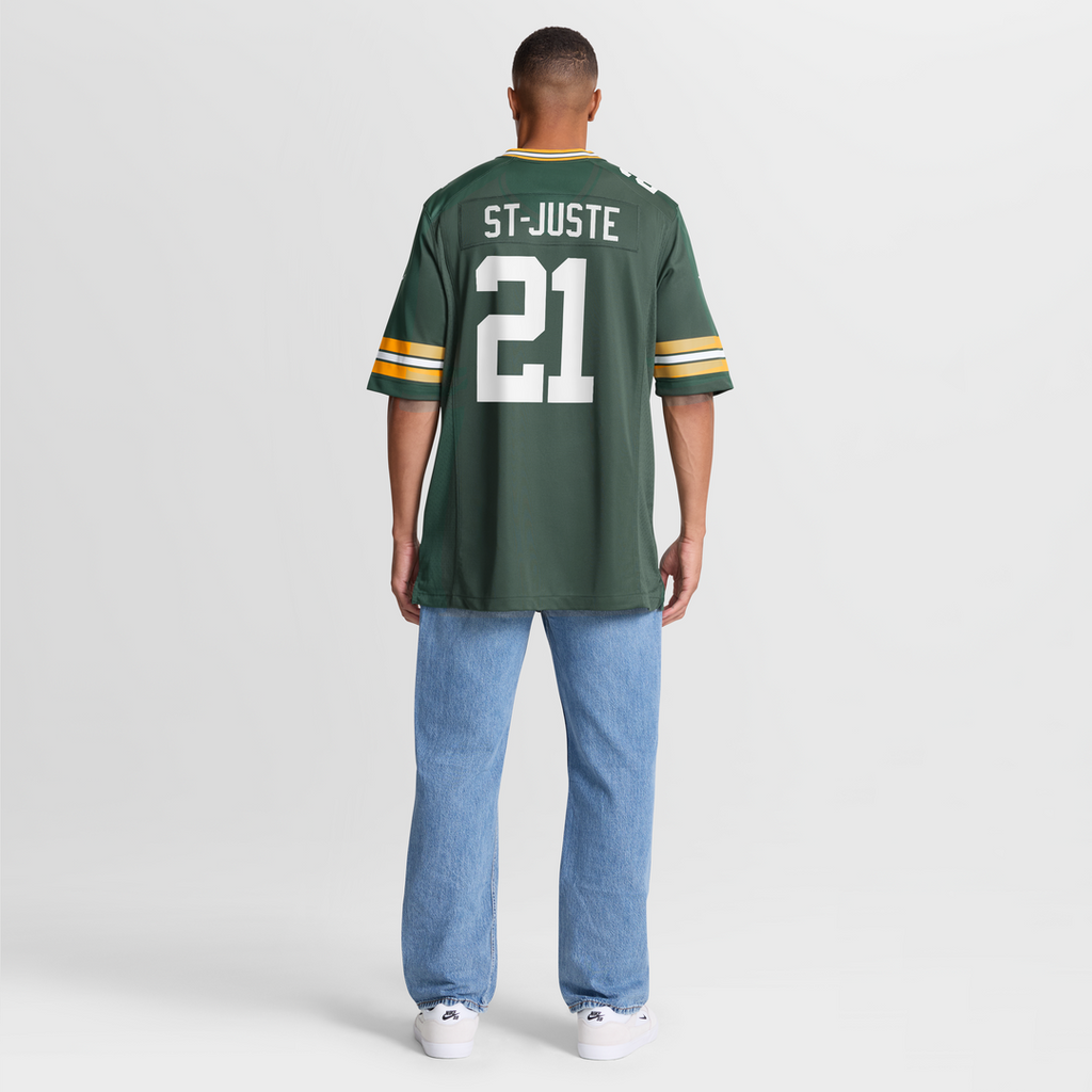 Benjamin St-Juste Green Bay Packers Nike Team Game Jersey - Green
