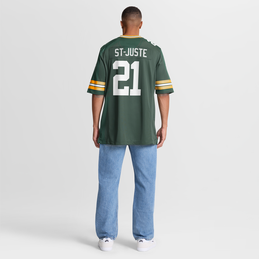 Benjamin St-Juste Green Bay Packers Nike Team Game Jersey - Green