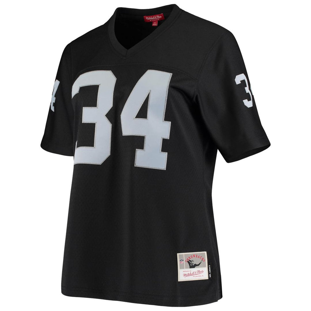 Bo Jackson Las Vegas Raiders Mitchell & Ness Women's 1988 Legacy Replica Official Jersey - Black