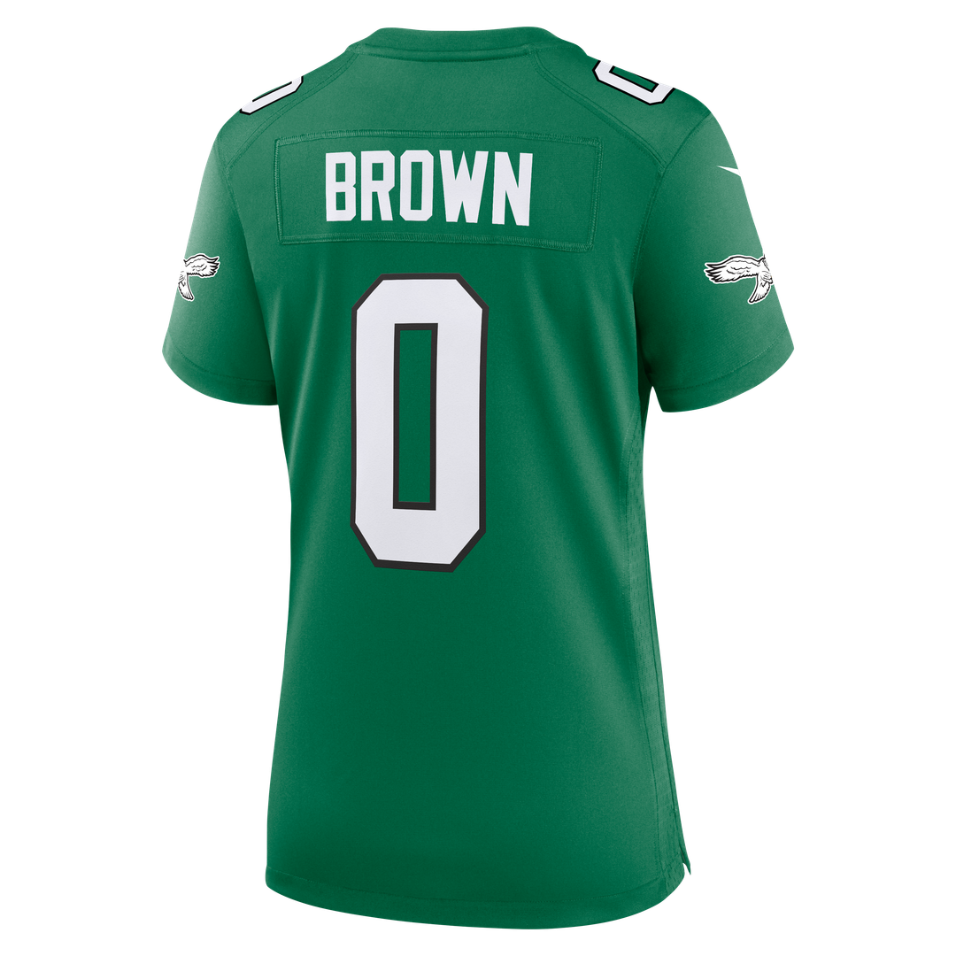 Marquise Brown Philadelphia Eagles Nike Women's Alternate Game Jersey - Kelly Green