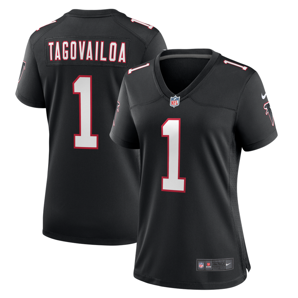 Tua Tagovailoa Atlanta Falcons Nike Women's Alternate Game Official Jersey -  Black