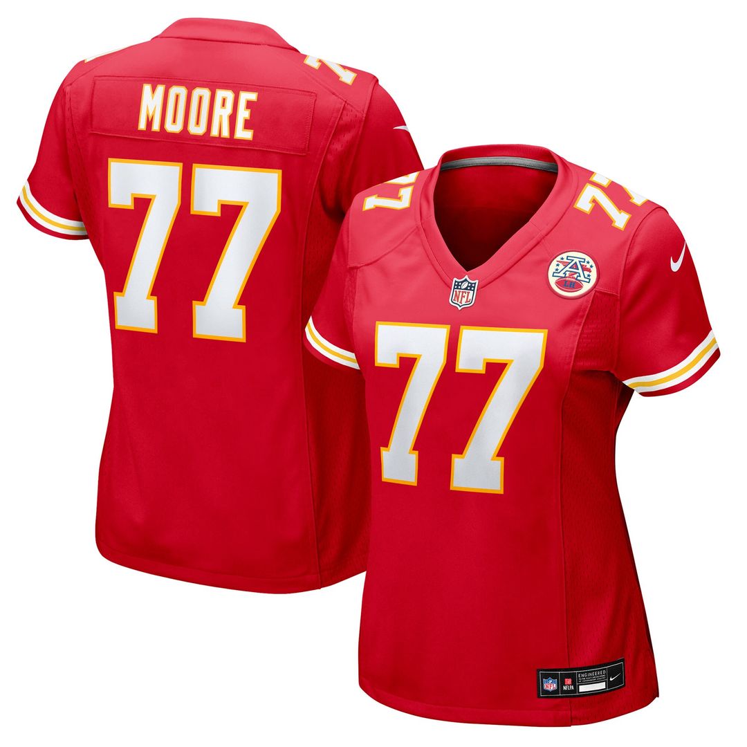 Jaylon Moore Kansas City Chiefs Nike Women's Team Game Official Jersey -  Red