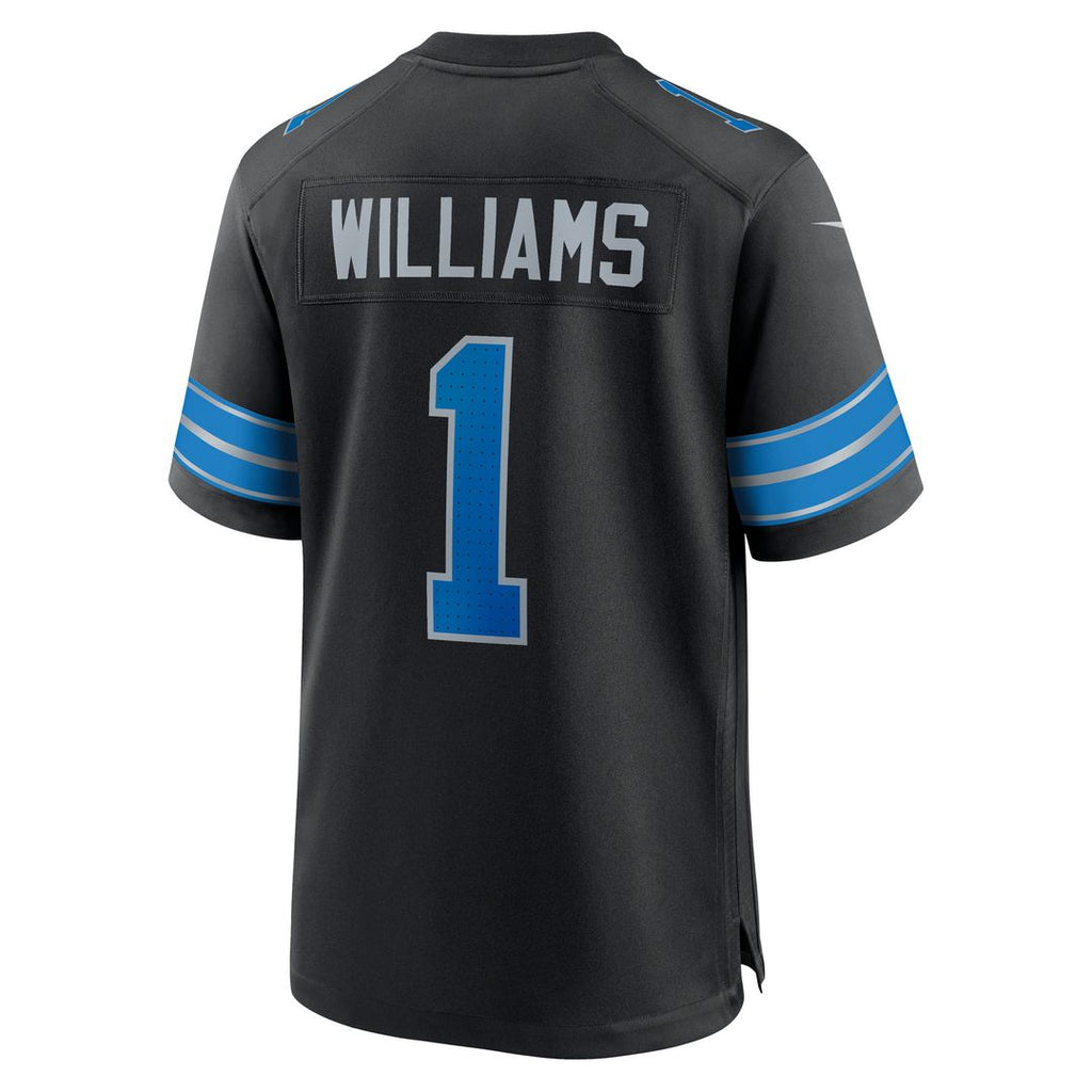 Jameson Williams Detroit Lions Nike Alternate Game Player Official Jersey - Black