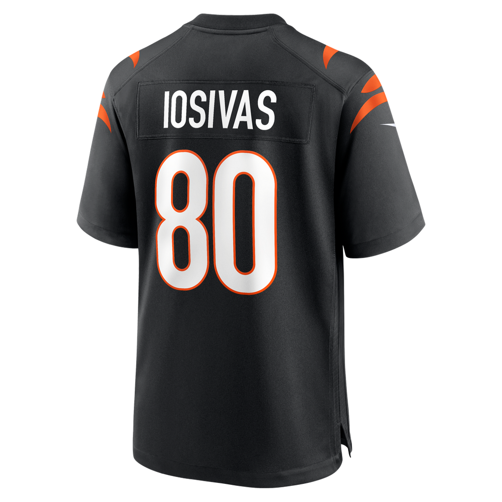 Andrei Iosivas Cincinnati Bengals Nike Team Game Jersey - Black