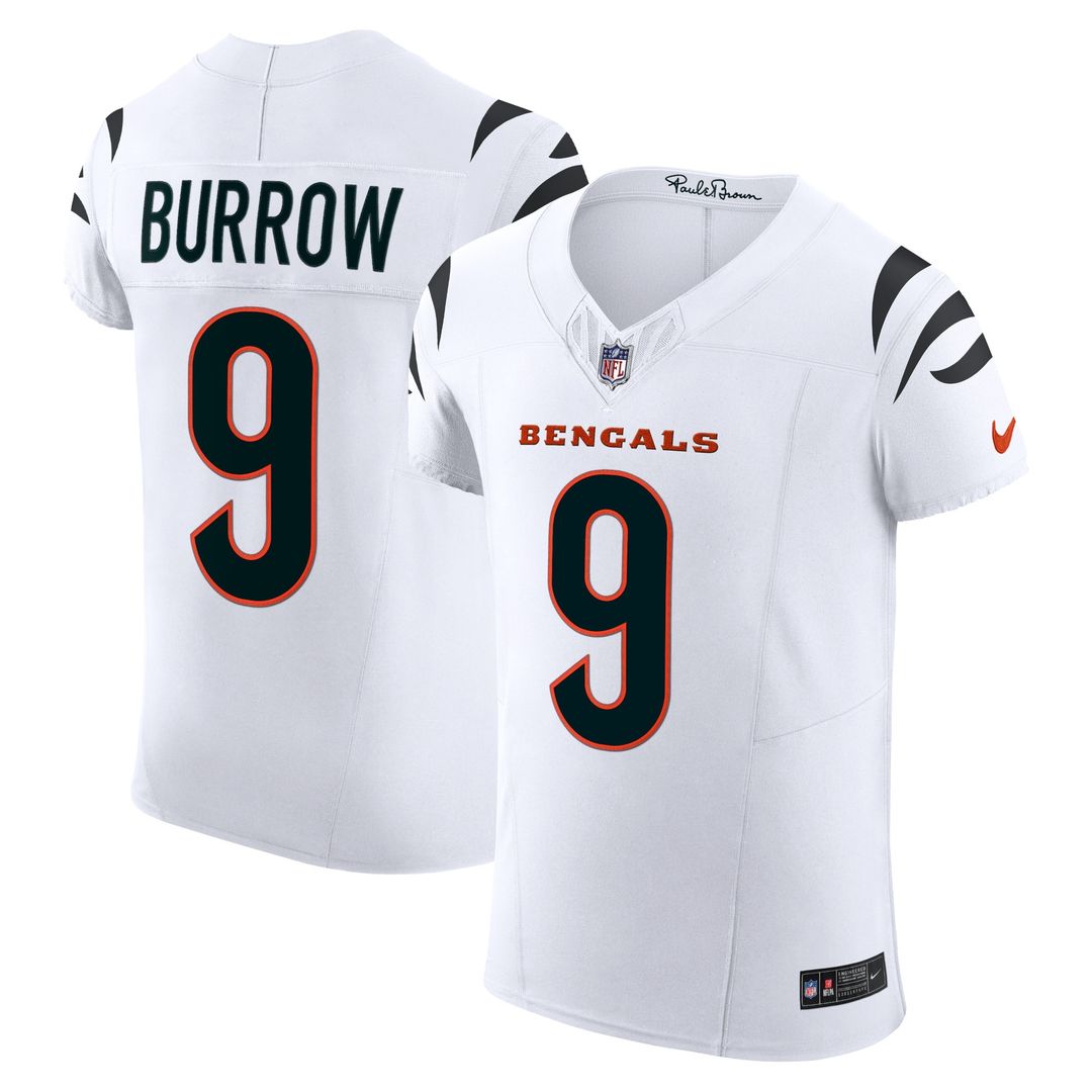 Joe Burrow Cincinnati Bengals Nike  Vapor F.U.S.E. Elite Official Jersey - White