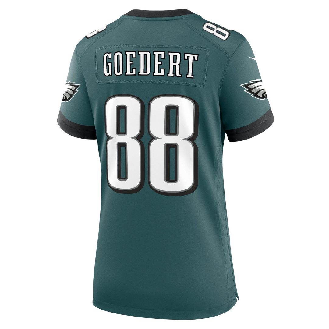 Dallas Goedert Philadelphia Eagles Nike Women's Alternate Game Official Jersey - Black