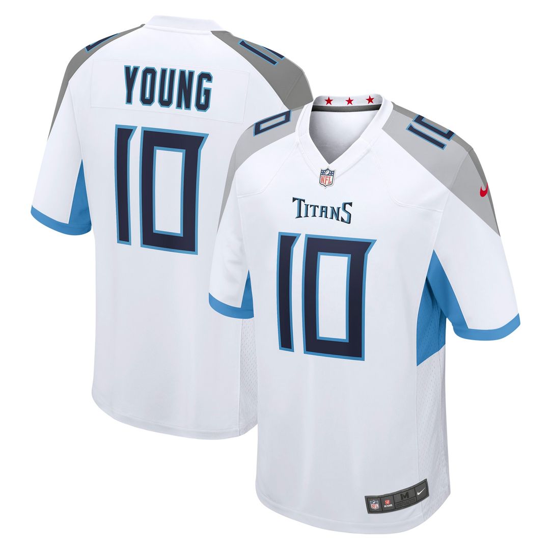 Vince Young Tennessee Titans Nike Retired Player Game Official Jersey - White