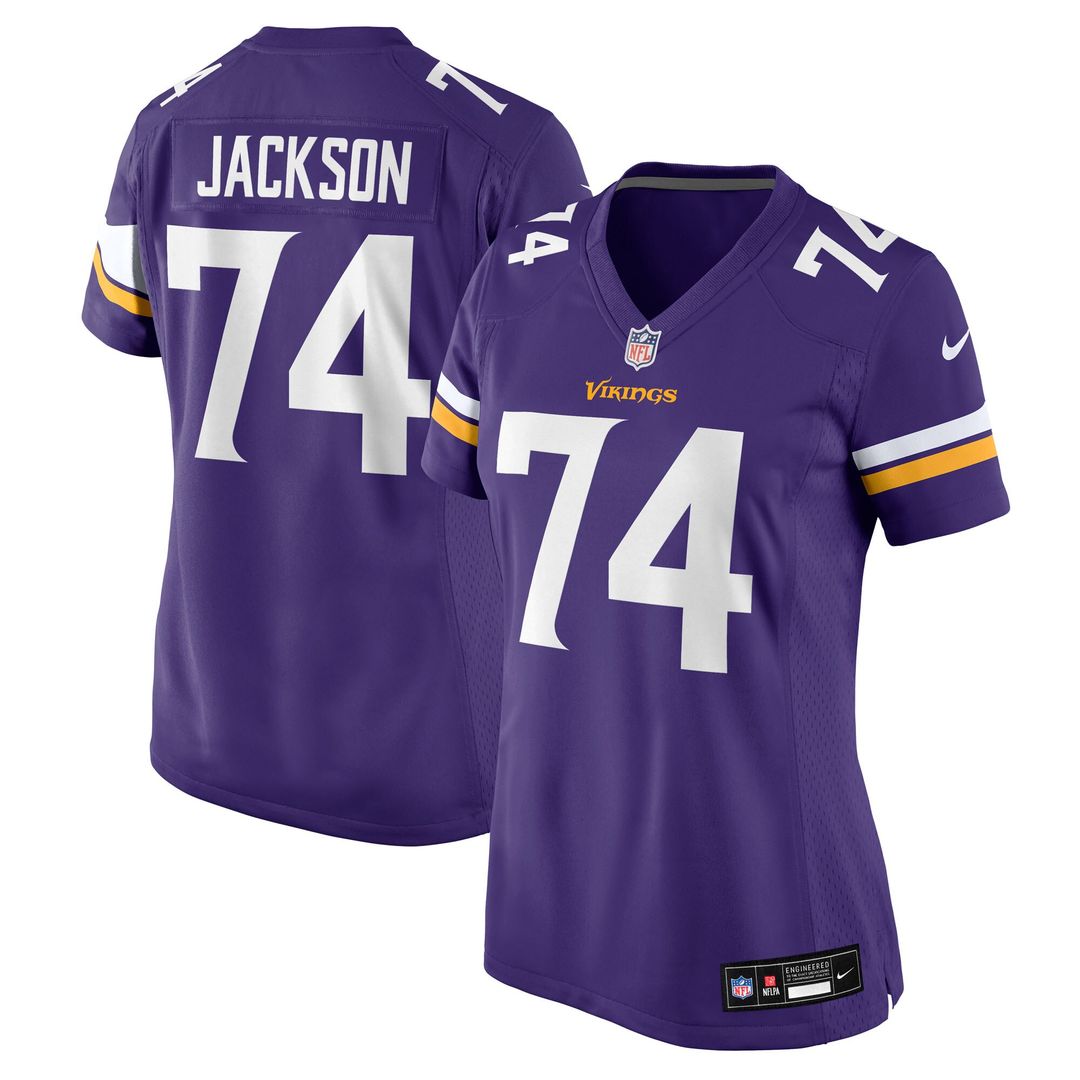 Donovan Jackson Minnesota Vikings Nike Women's Team Game Official Jersey -  Purple