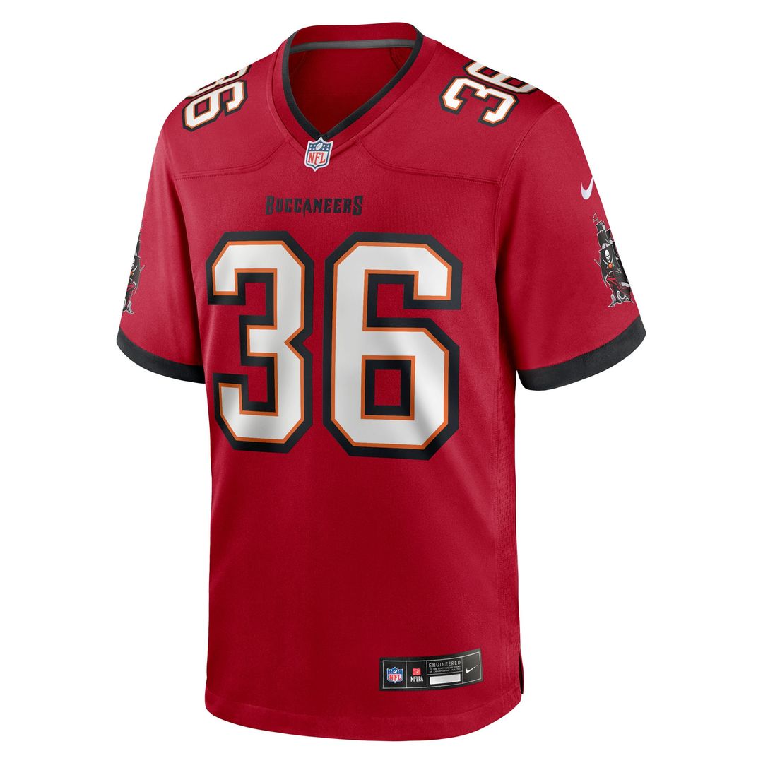 JJ Roberts Tampa Bay Buccaneers Nike Team Game Jersey - Red
