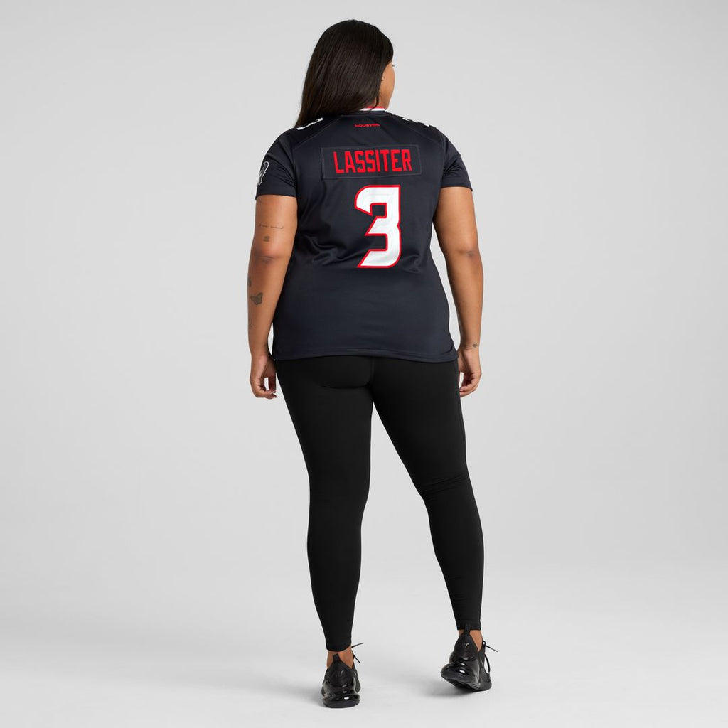 Kamari Lassiter Houston Texans Nike Women's Team Game Jersey - Navy
