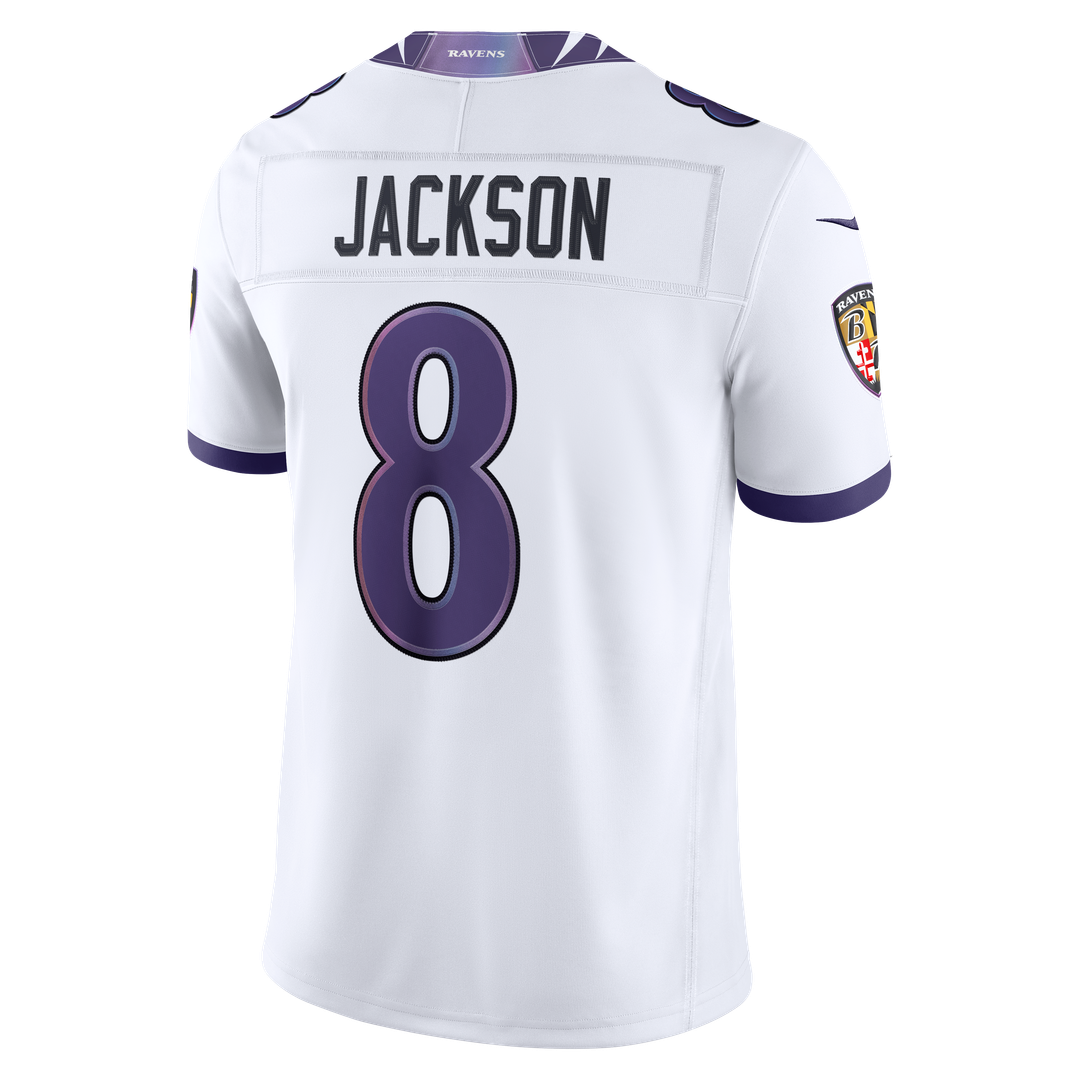 Lamar Jackson Baltimore Ravens Nike Vapor F.U.S.E. Stitched Limited Official Jersey - Purple