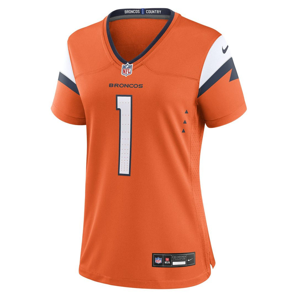 Evan Engram Denver Broncos Nike Women's Team Game Official Jersey -  Orange