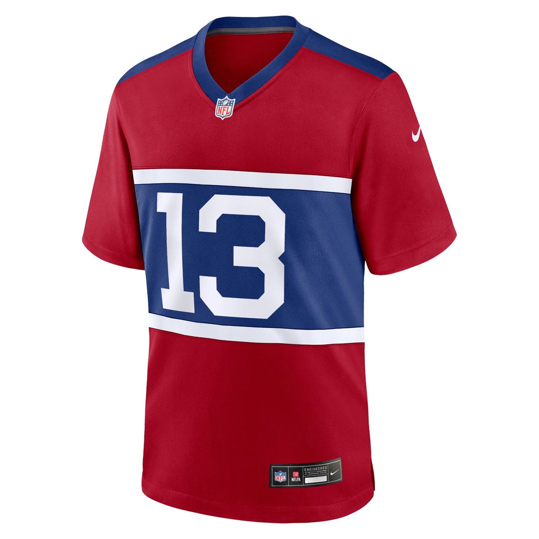 Jalin Hyatt New York Giants Nike Youth Game Official Jersey - Red