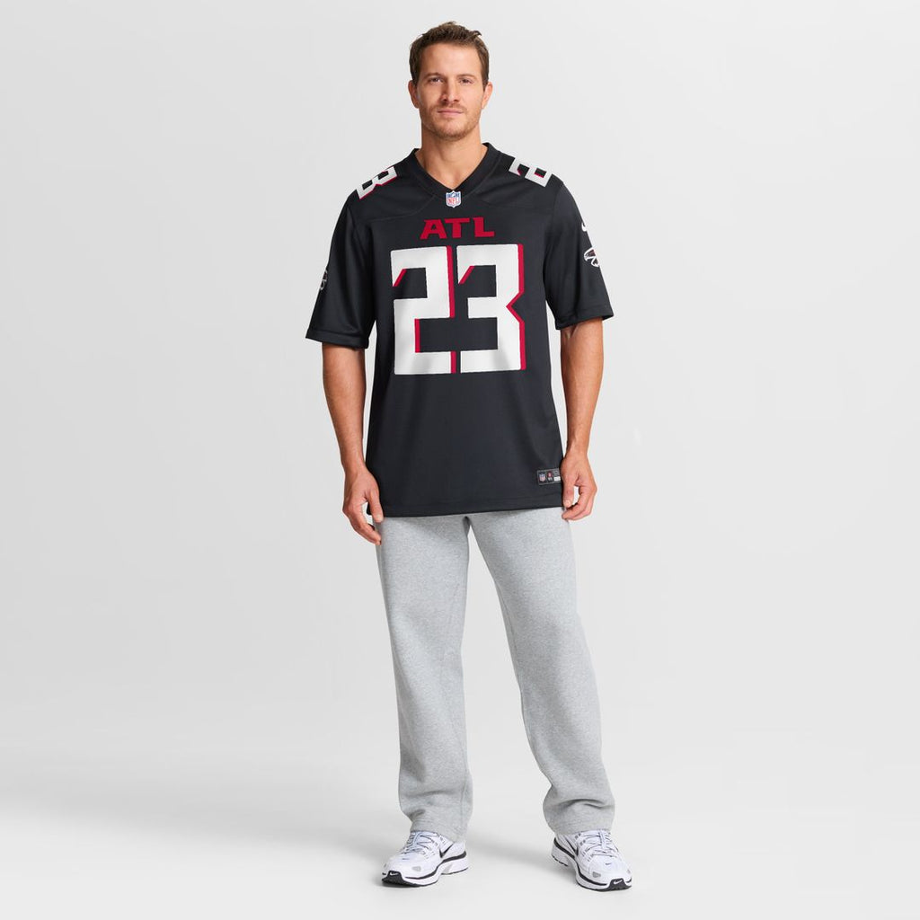 DeMarcco Hellams Atlanta Falcons Nike Team Game Jersey - Black