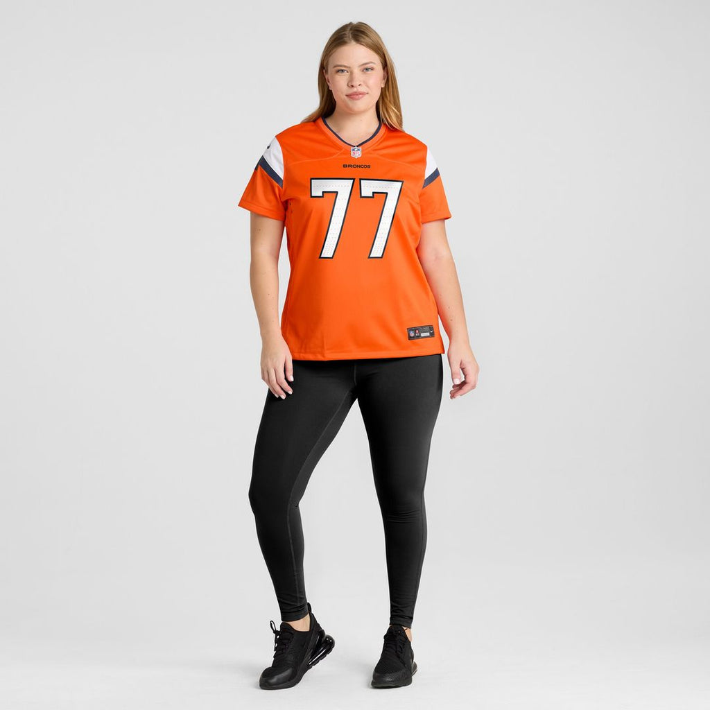 Quinn Meinerz Denver Broncos Nike Women's Team Game Jersey - Orange