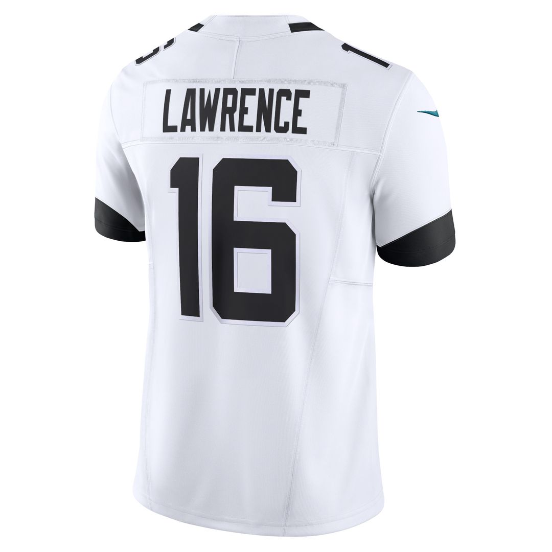 Trevor Lawrence Jacksonville Jaguars Nike Vapor F.U.S.E. Limited Official Jersey - White