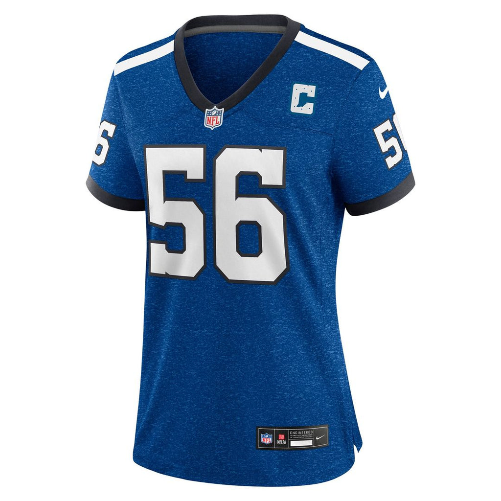 Quenton Nelson Indianapolis Colts Nike Women's Indiana Nights Alternate Game Official Jersey - Royal