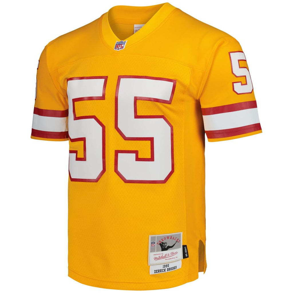 Derrick Brooks Tampa Bay Buccaneers Mitchell & Ness Legacy Replica Official Jersey - Orange