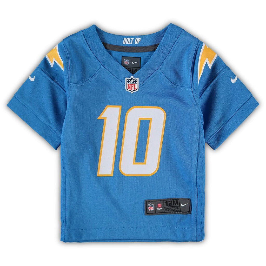 Justin Herbert Los Angeles Chargers Nike Infant Team Player Game Jersey - Powder Blue