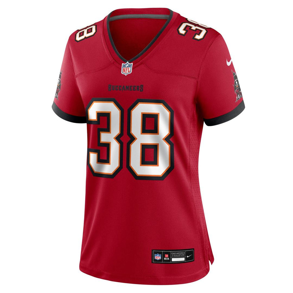 Rashad Wisdom Tampa Bay Buccaneers Nike Women's Team Game Jersey - Red