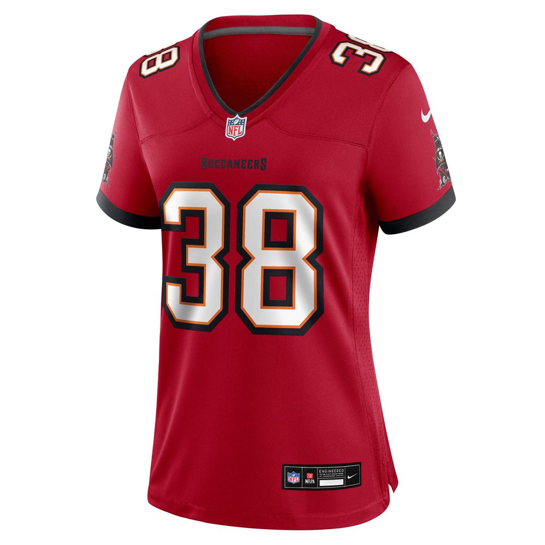 Rashad Wisdom Tampa Bay Buccaneers Nike Women's Team Game Jersey - Red