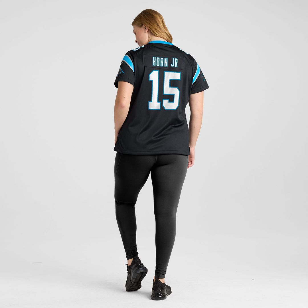 Jimmy Horn Jr Carolina Panthers Nike Women's Team Game Jersey - Black