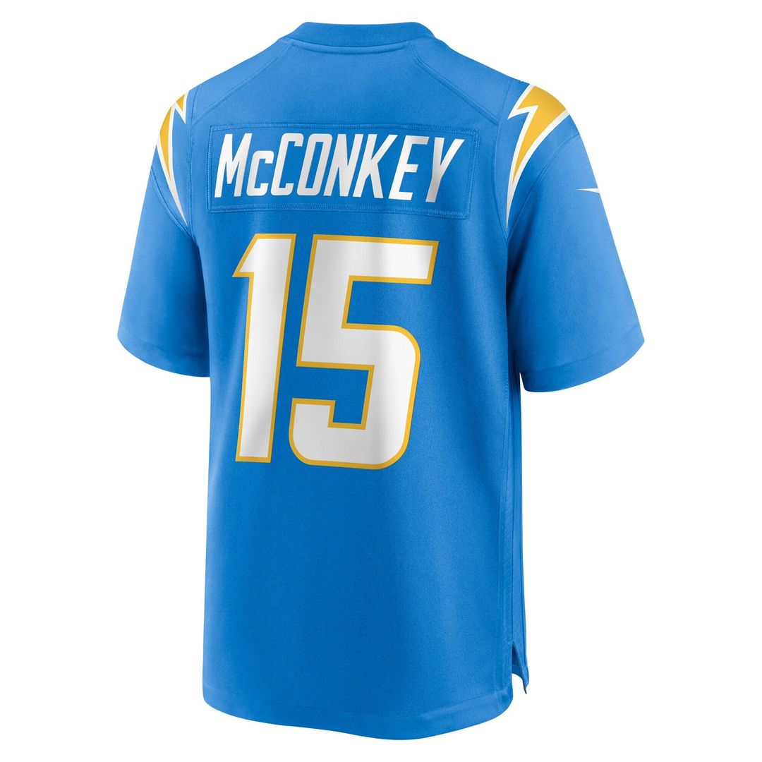 Ladd McConkey Los Angeles Chargers Nike Youth Game Official Jersey - Powder Blue
